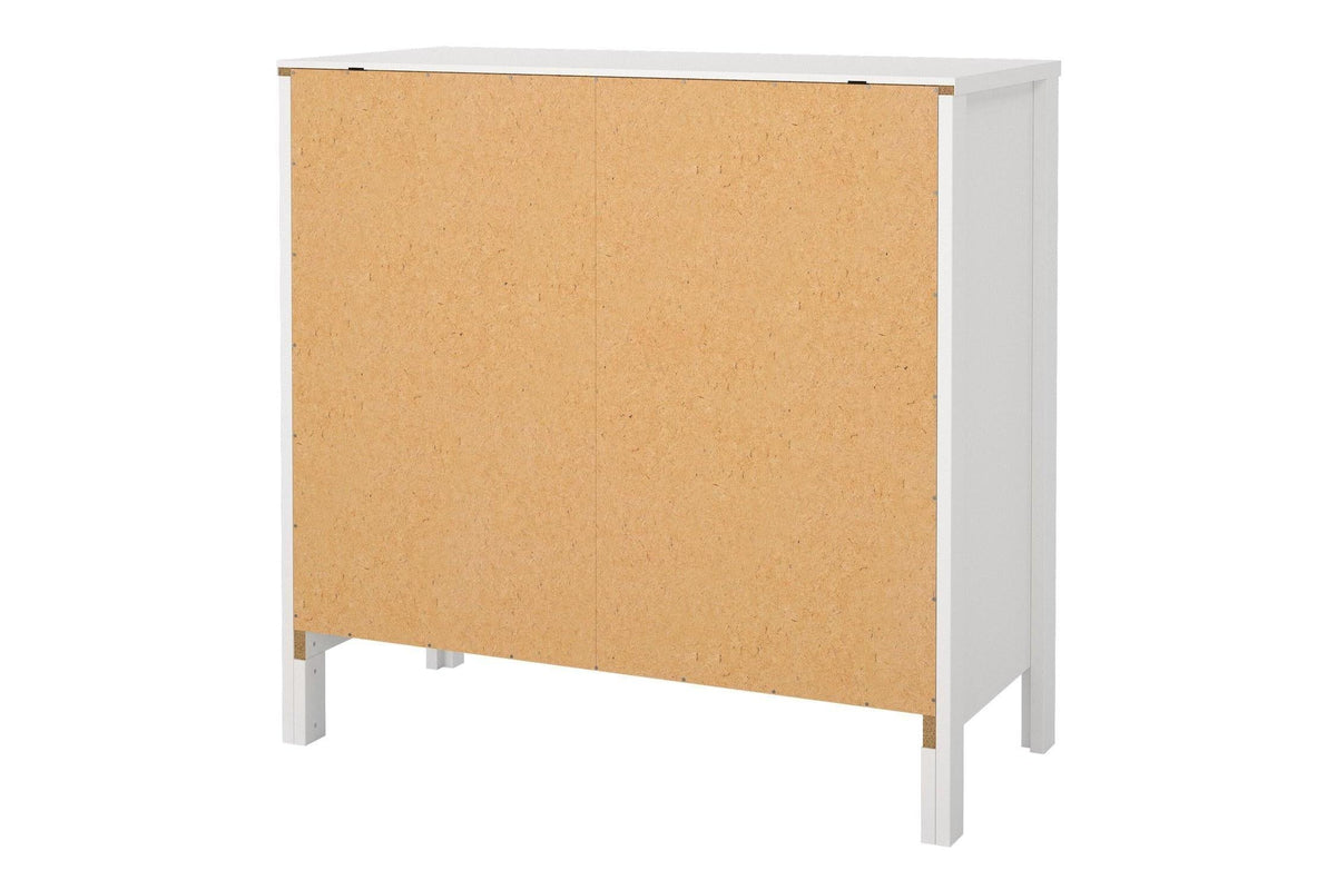Barcelona Sideboard 2 Doors 1 Drawer In White