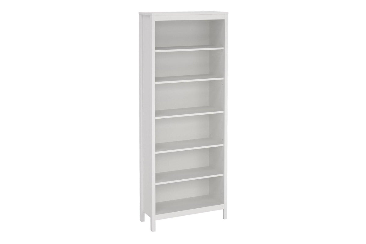 Barcelona Bookcase In White