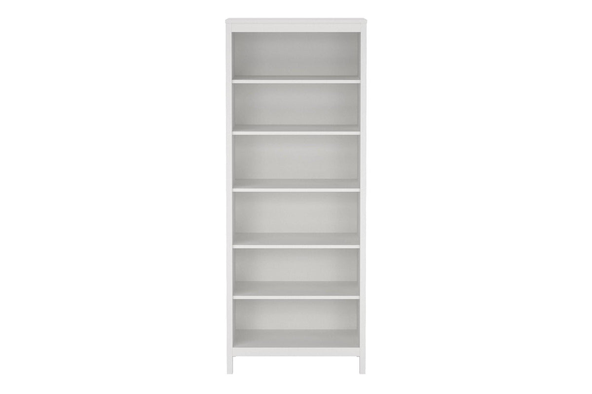 Barcelona Bookcase In White
