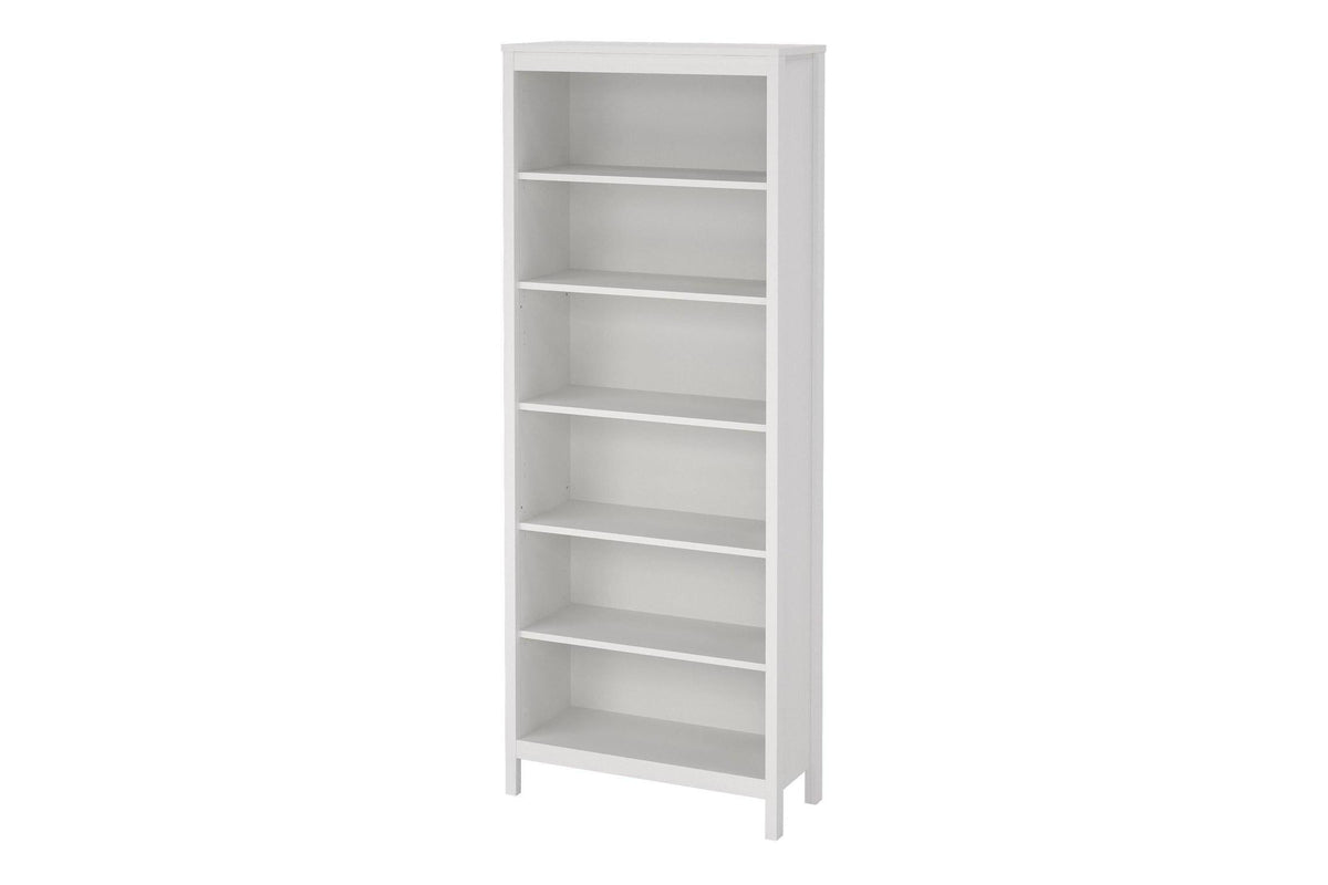 Barcelona Bookcase In White
