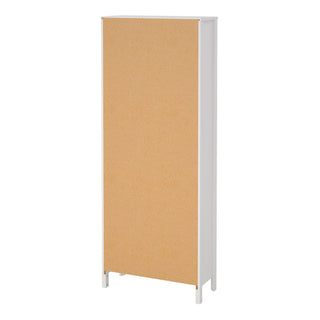 barcelona bookcase in white