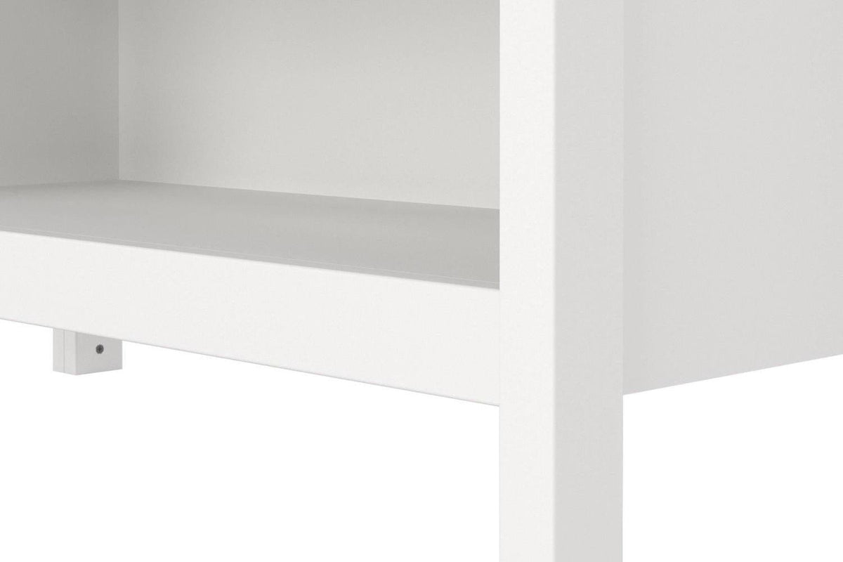 Barcelona Bookcase In White