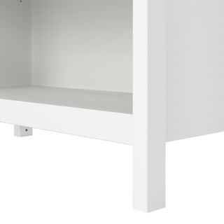 barcelona bookcase in white