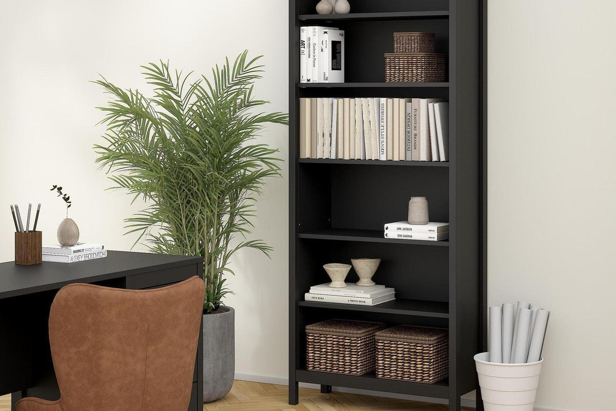 Barcelona Bookcase In Black