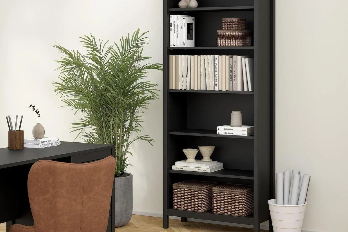 Barcelona Bookcase In Black