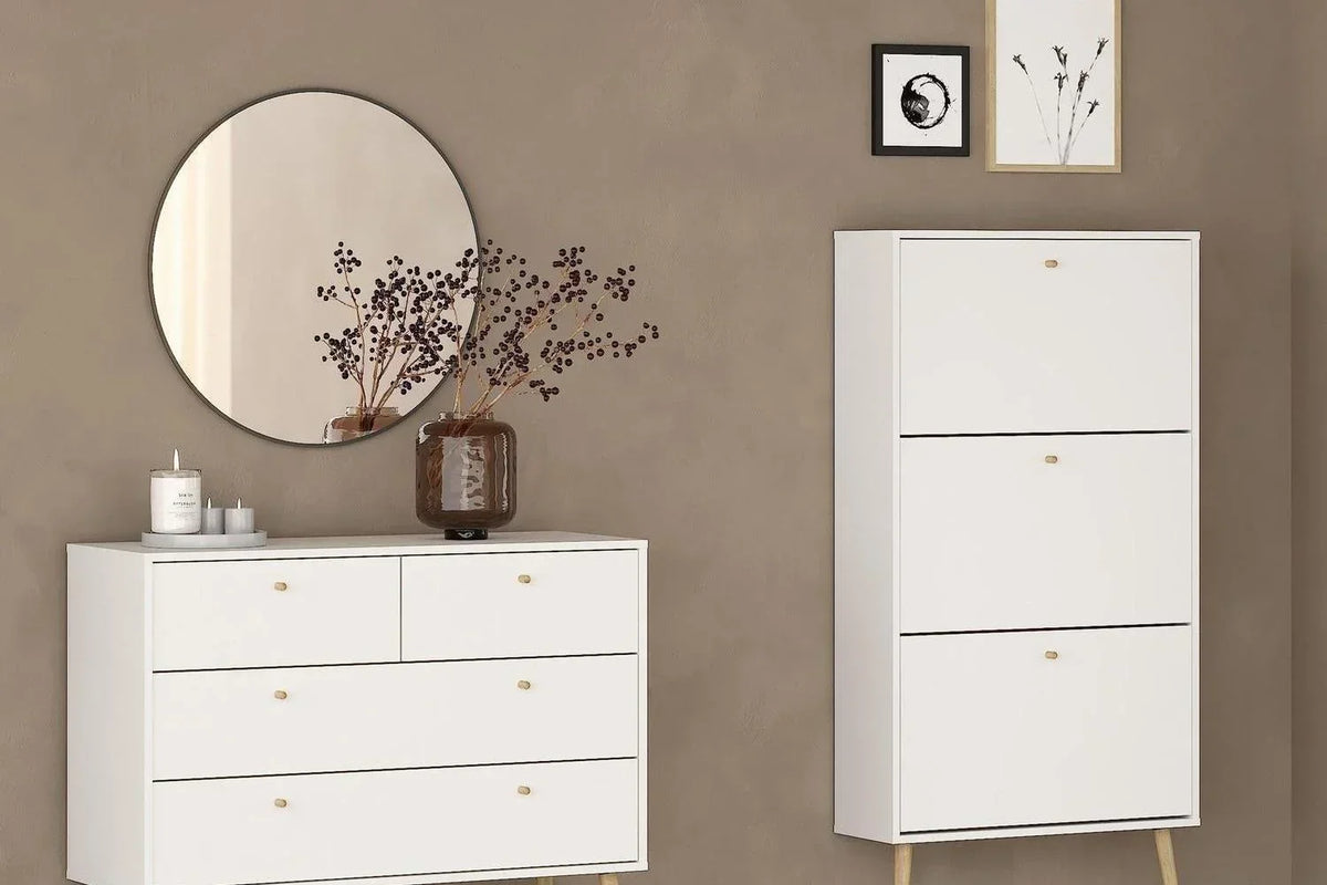 Cumbria Chest 2 + 2 Drawers White