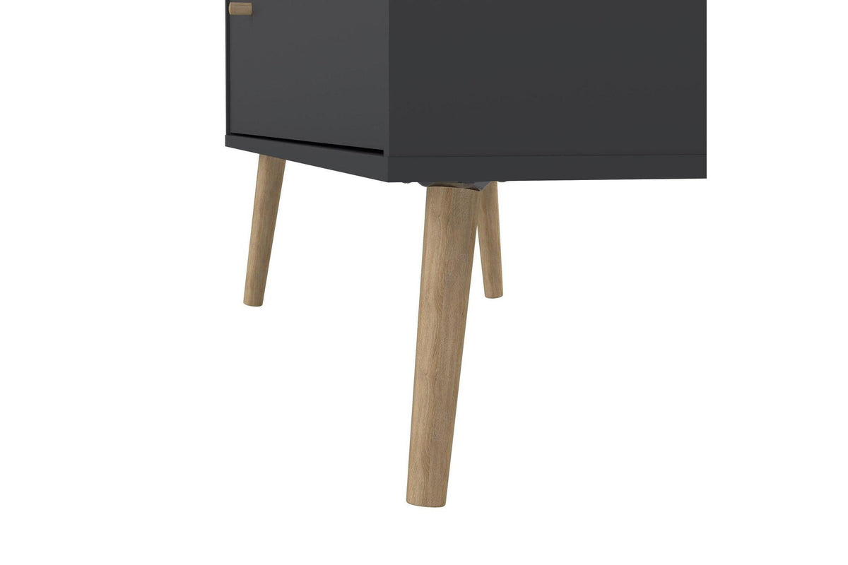 Cumbria Chest 2 + 2 Drawers Dark Grey