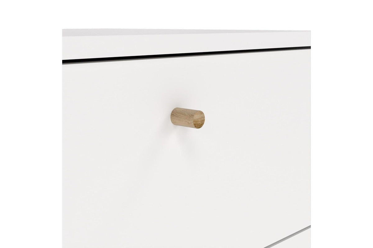 Cumbria Chest 5 Drawers White
