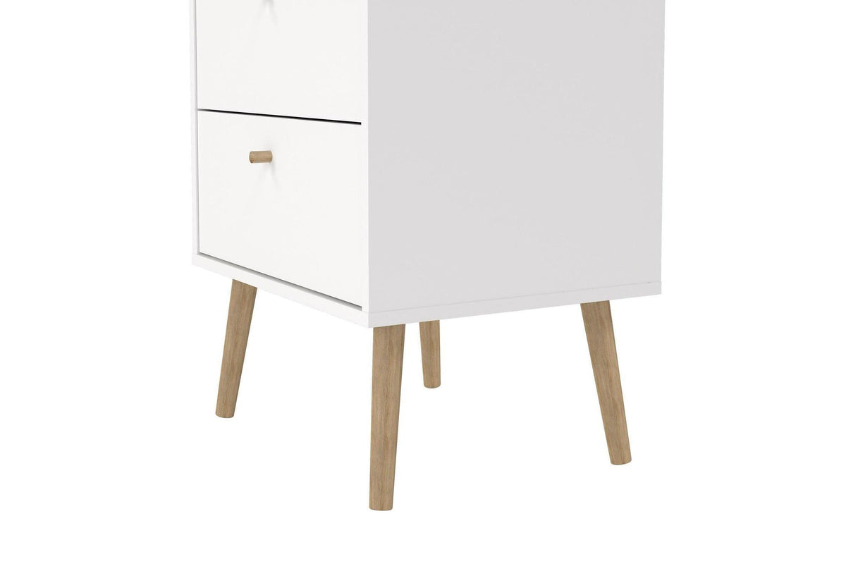 Cumbria Chest 5 Drawers White