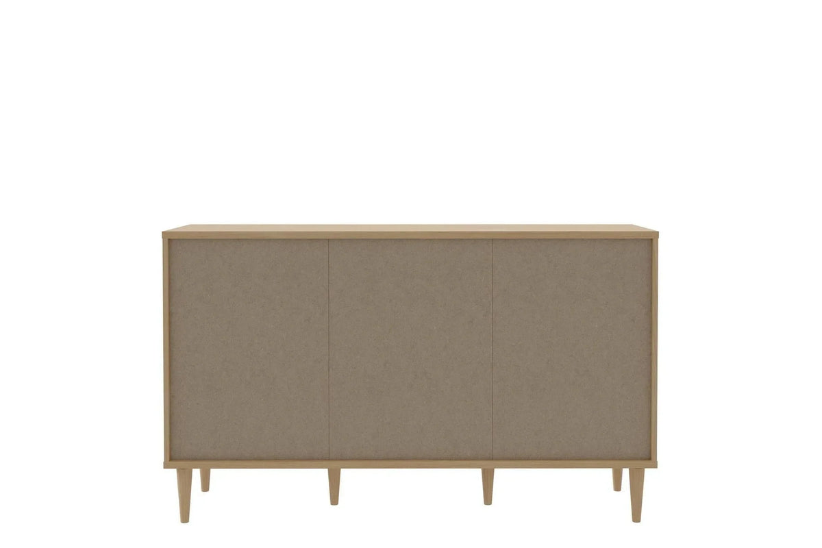 Calasetta 3 Door Sideboard In Rattan