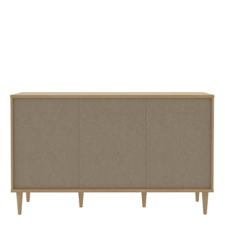 calasetta 3 door sideboard in rattan
