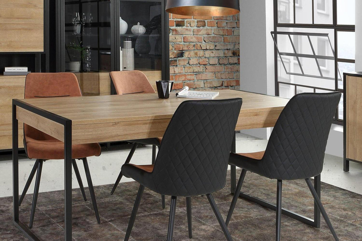High Rock Dining Table In Riviera Oak