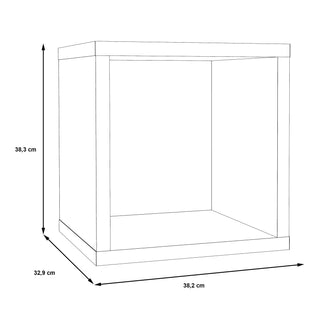 Mauro Singular Storage Unit In Artisan Oak