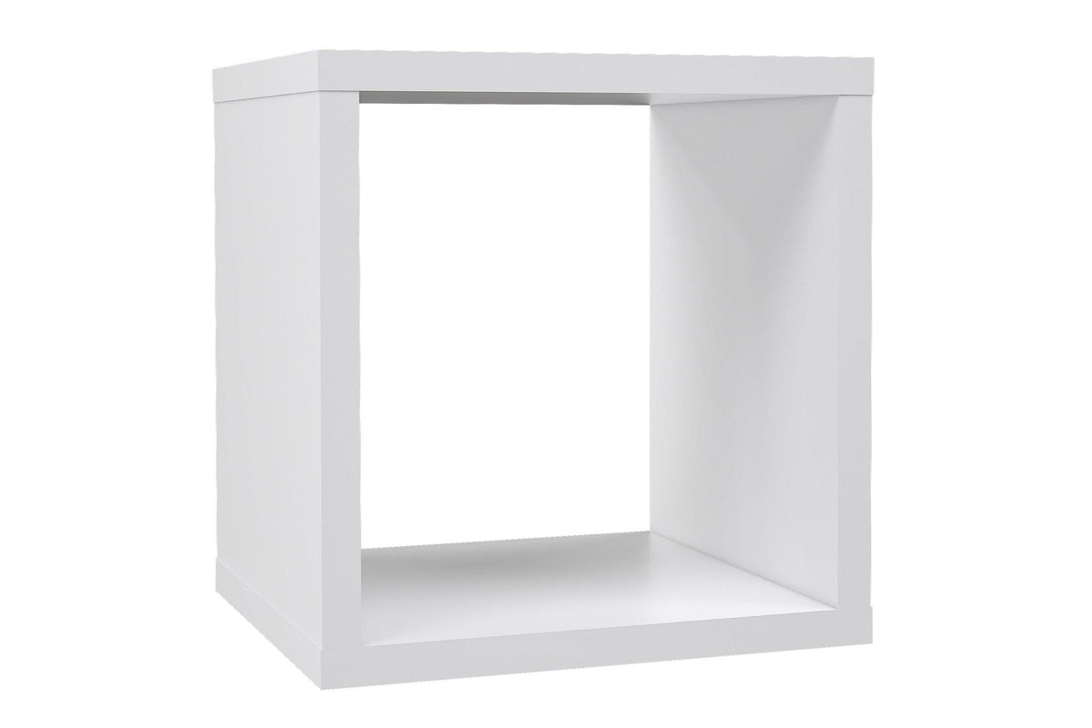 Mauro Singular Storage Unit In White High Gloss/White