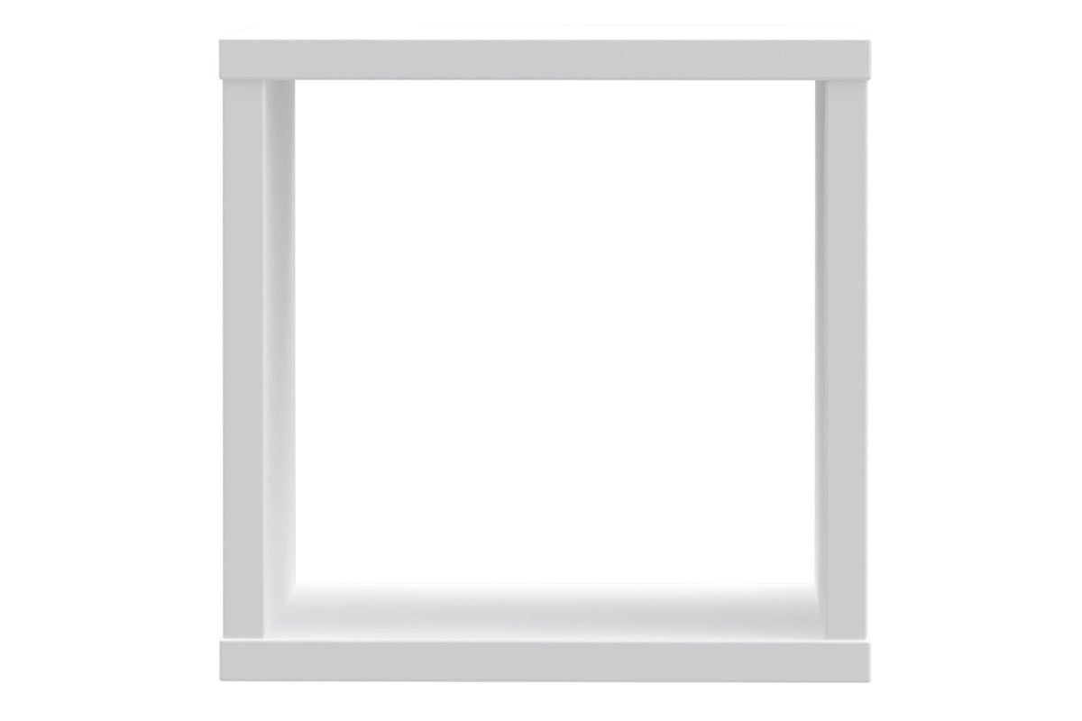 Mauro Singular Storage Unit In White High Gloss/White