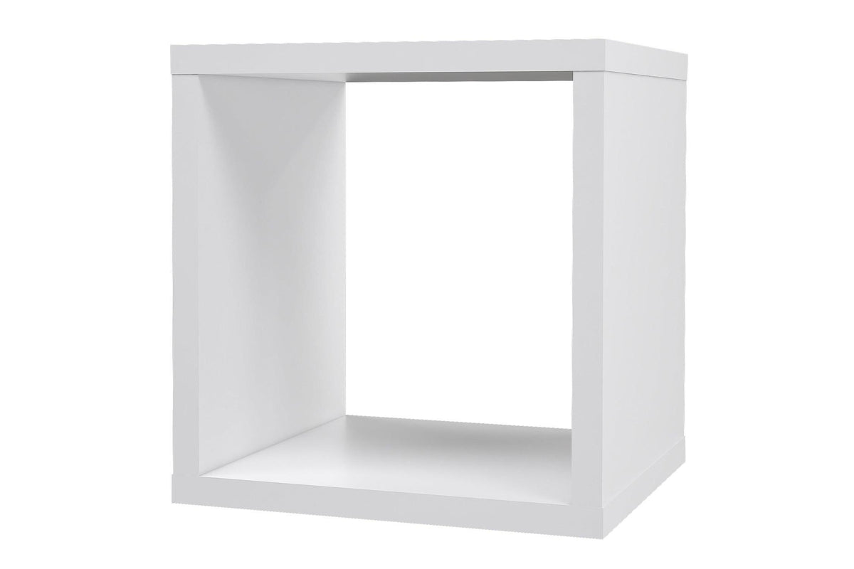 Mauro Singular Storage Unit In White High Gloss/White