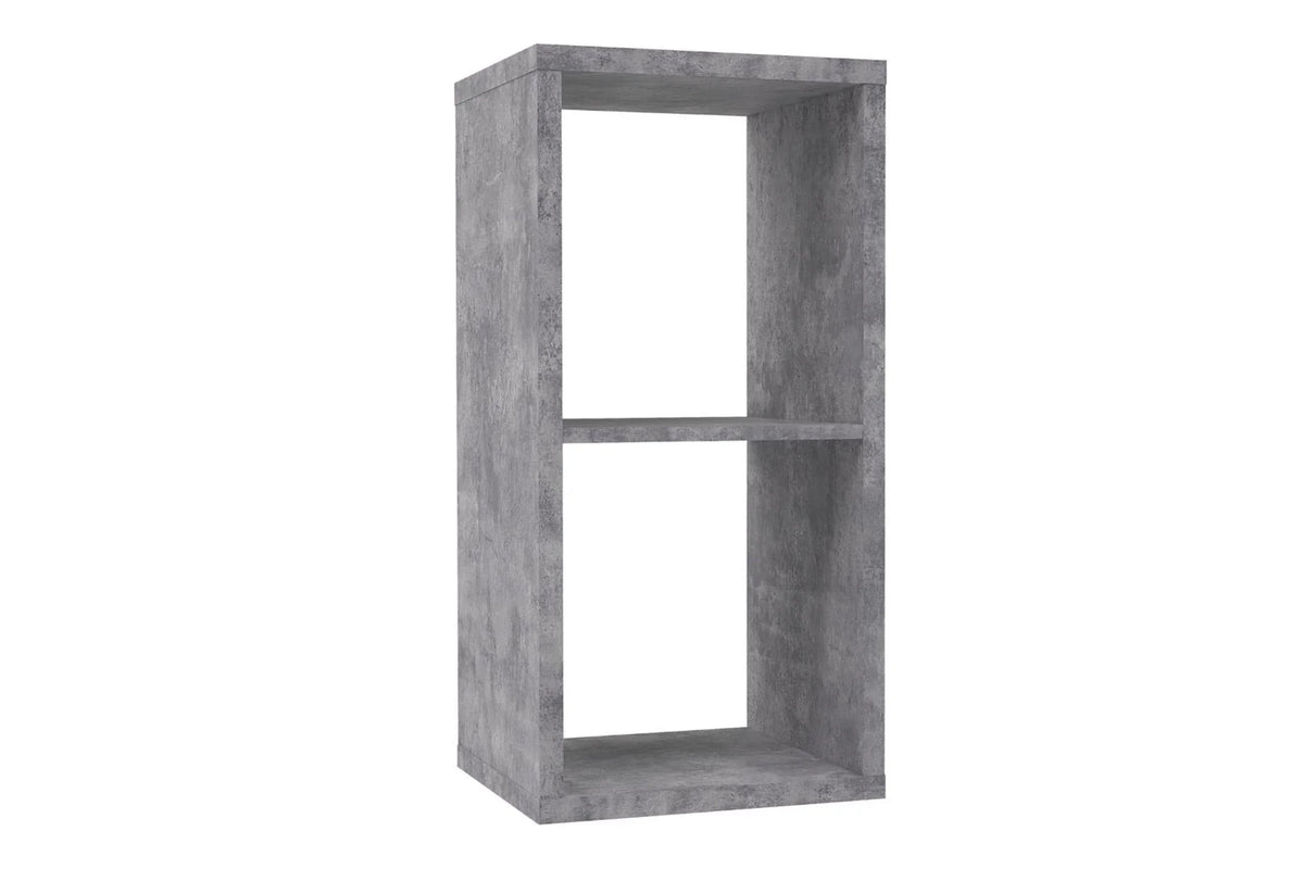 Mauro 1 Shelf Storage Unit In Concrete Grey