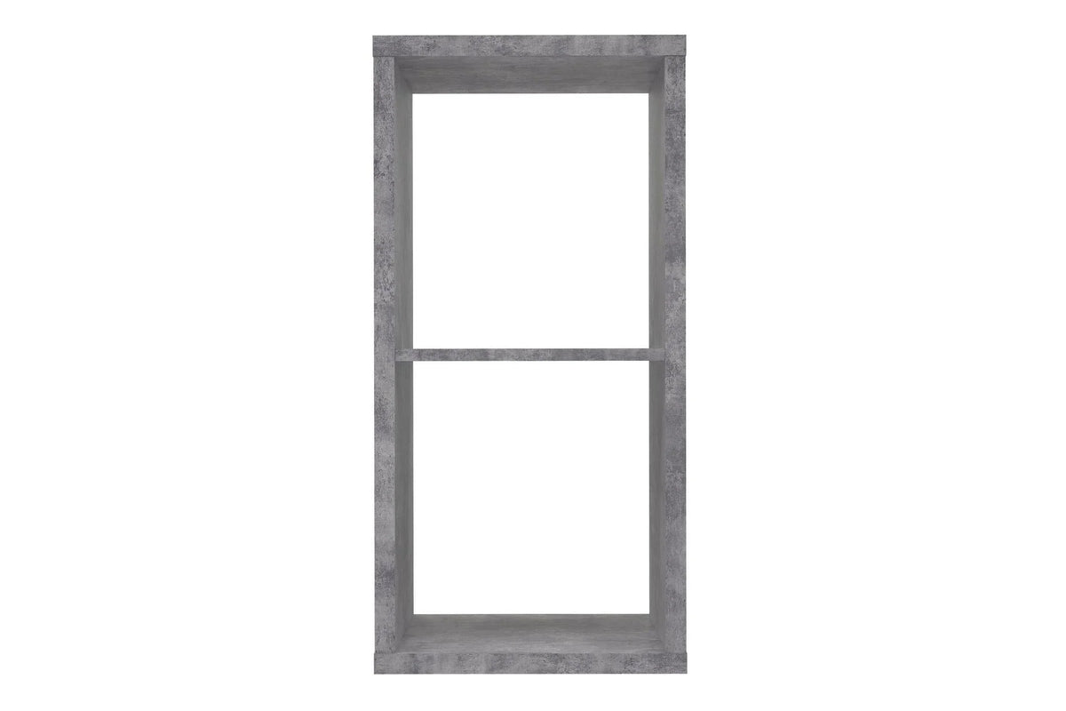 Mauro 1 Shelf Storage Unit In Concrete Grey