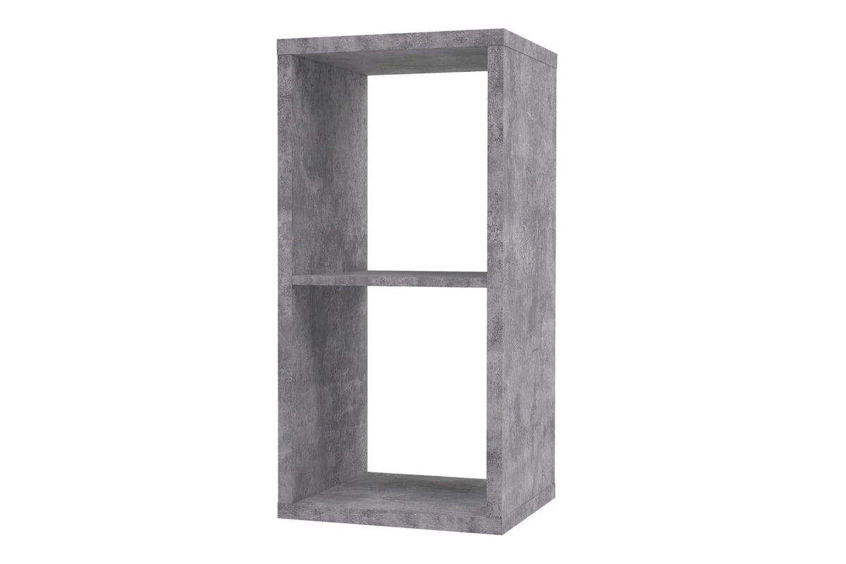Mauro 1 Shelf Storage Unit In Concrete Grey
