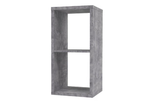 Mauro 1 Shelf Storage Unit In Concrete Grey
