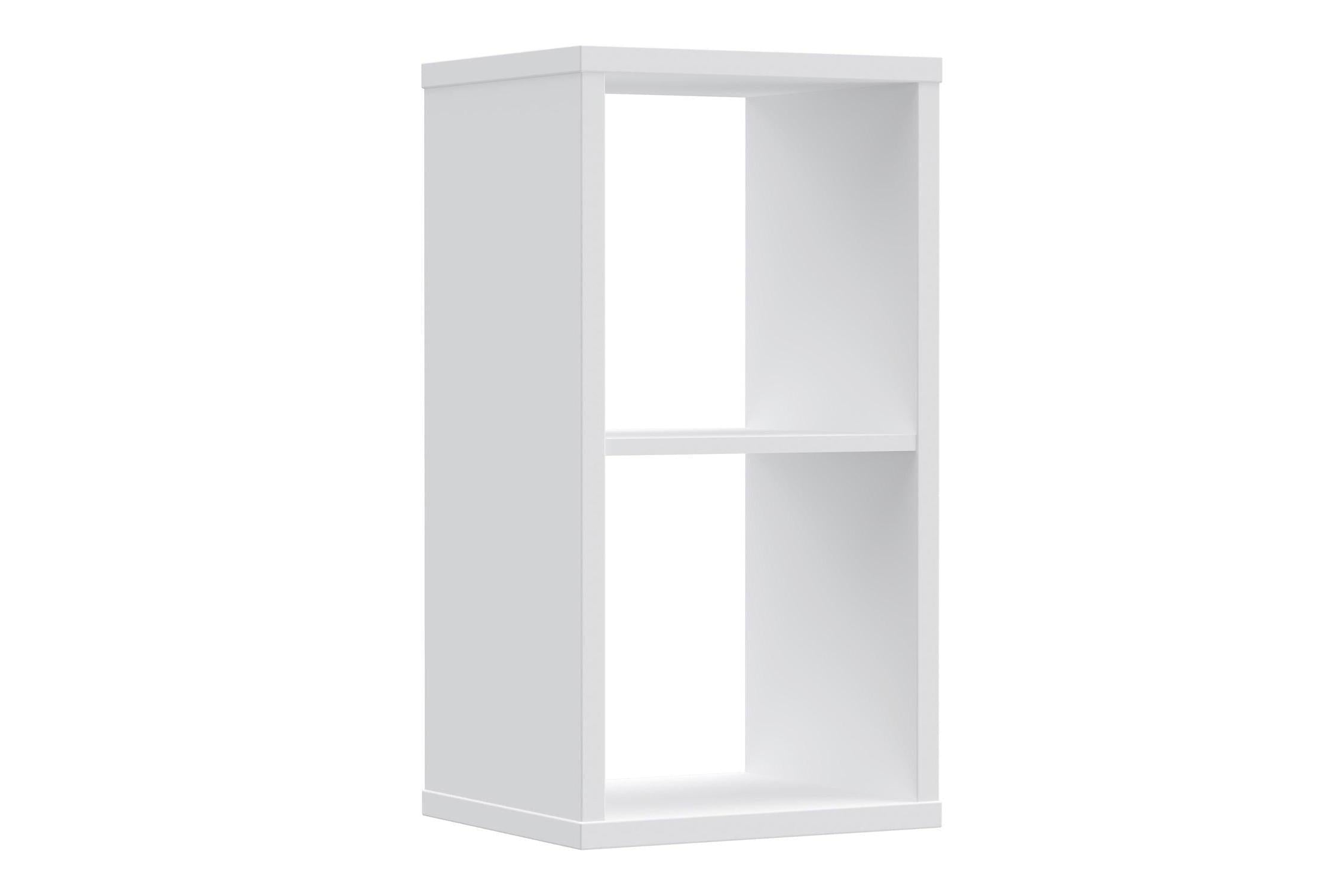Mauro 1 Shelf Storage Unit In White High Gloss/White