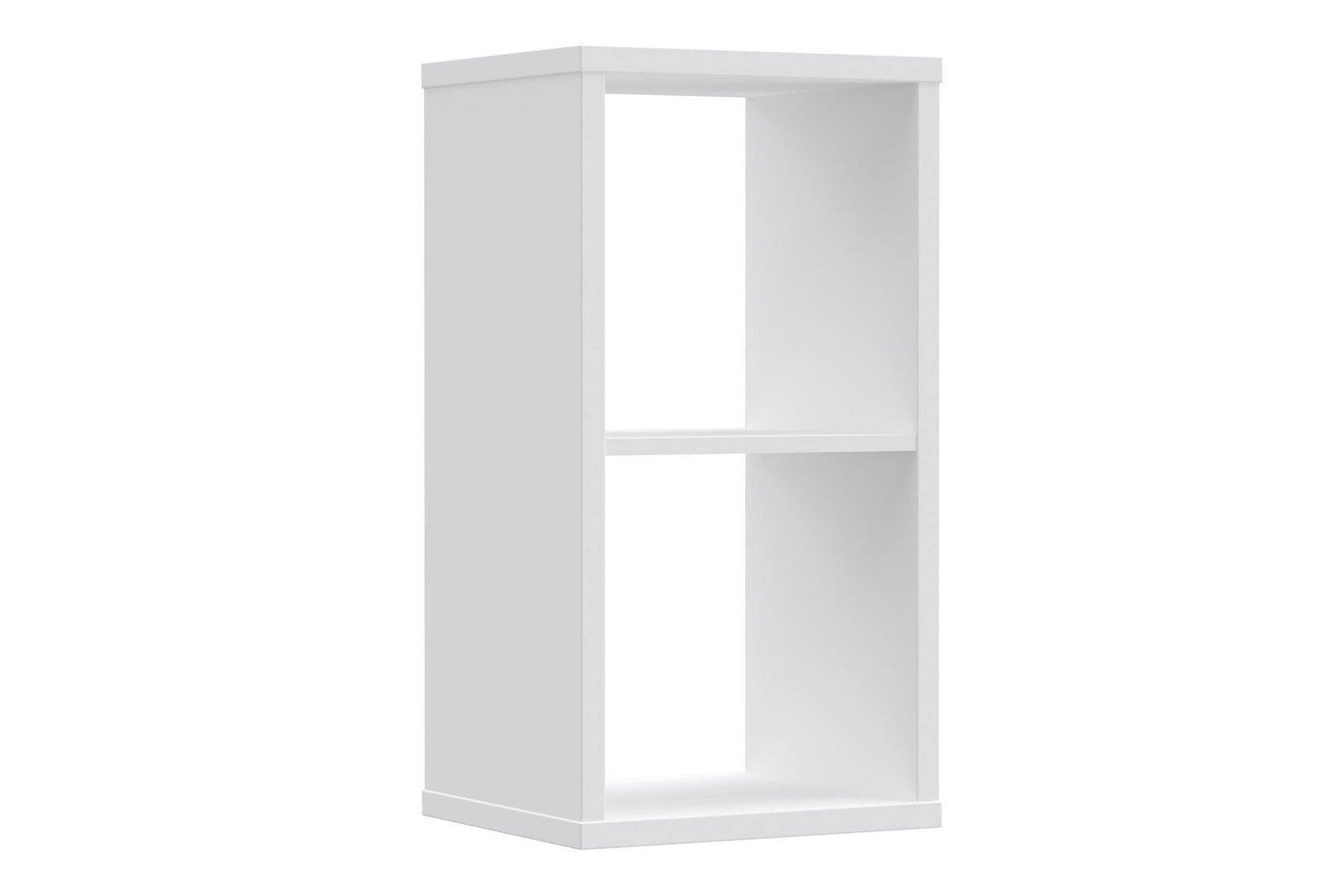 Mauro 1 Shelf Storage Unit In White High Gloss/White