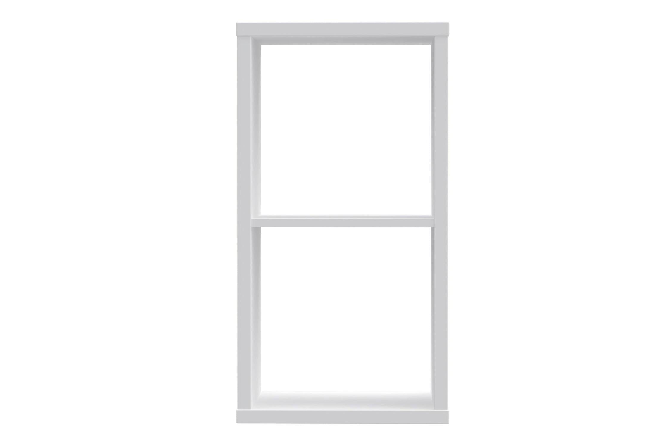 Mauro 1 Shelf Storage Unit In White High Gloss/White