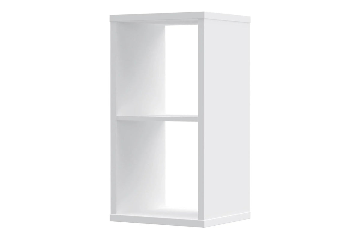 Mauro 1 Shelf Storage Unit In White High Gloss/White
