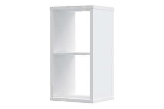 Mauro 1 Shelf Storage Unit In White High Gloss/White