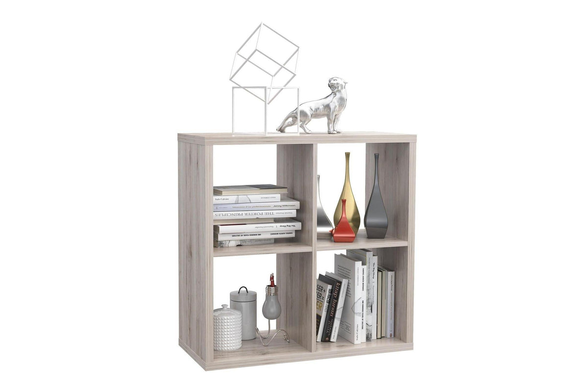 Mauro 2x2 Storage Unit In Sand Oak
