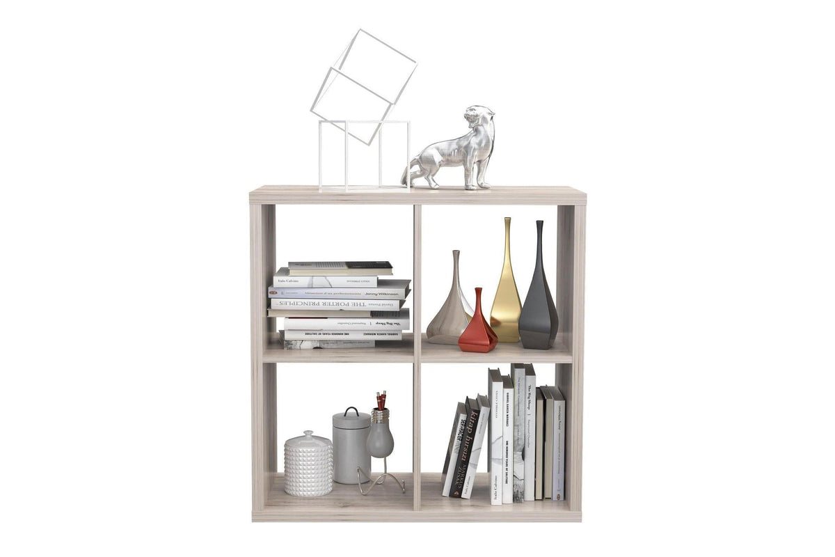 Mauro 2x2 Storage Unit In Sand Oak