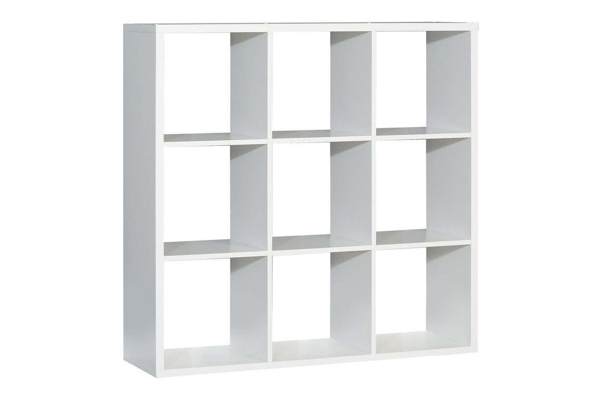 Mauro 3x3 Storage Unit In Matt White