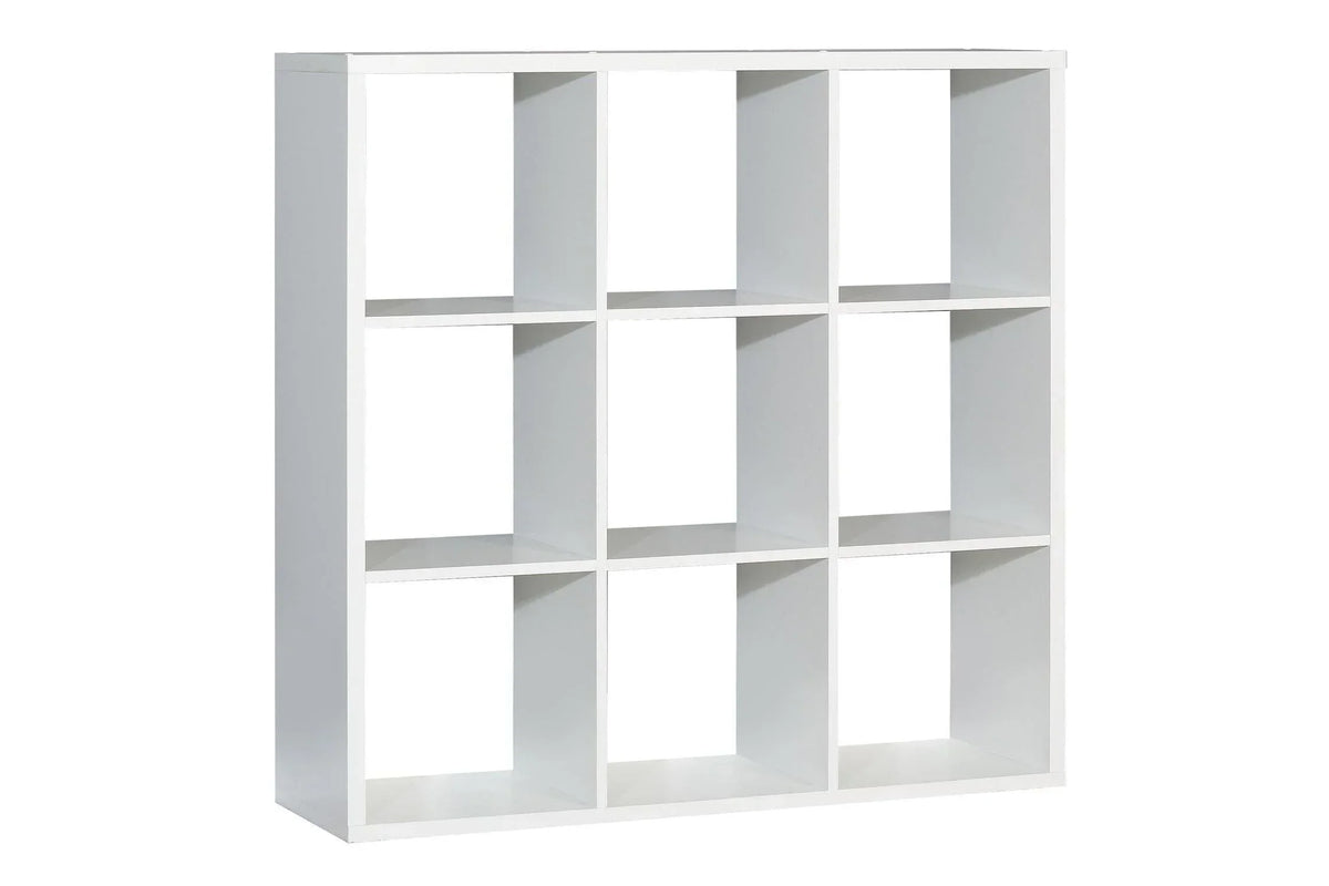 Mauro 3x3 Storage Unit In Matt White
