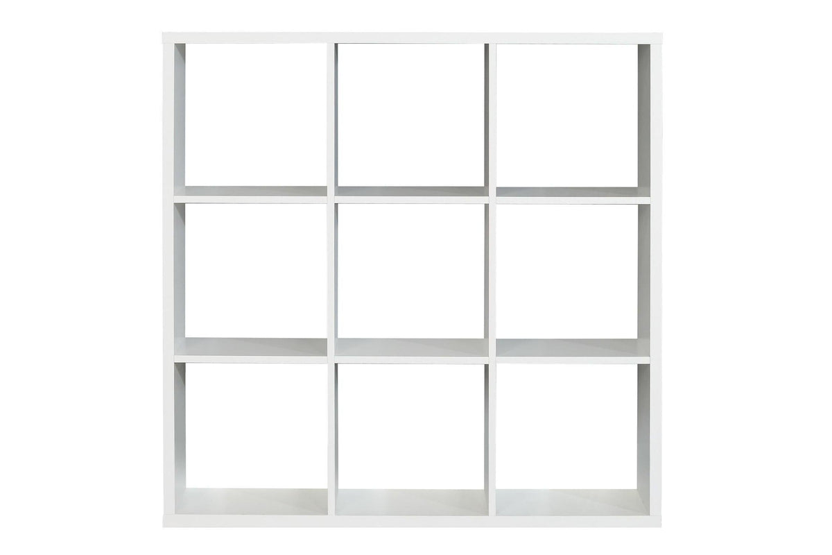 Mauro 3x3 Storage Unit In Matt White