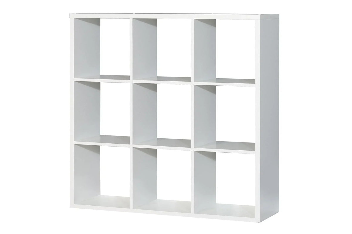 Mauro 3x3 Storage Unit In Matt White