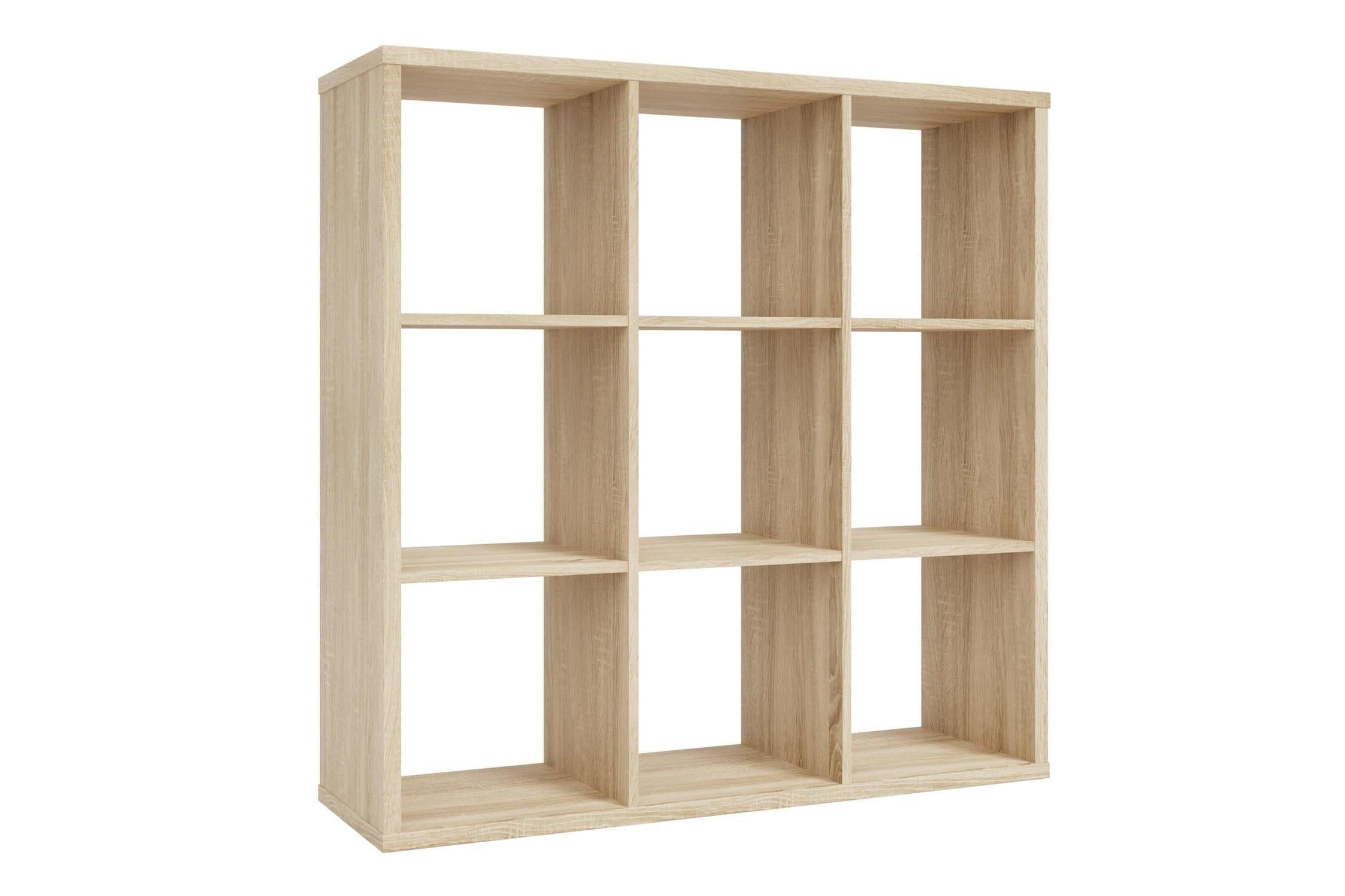 Mauro 3x3 Storage Unit In Sonoma Oak