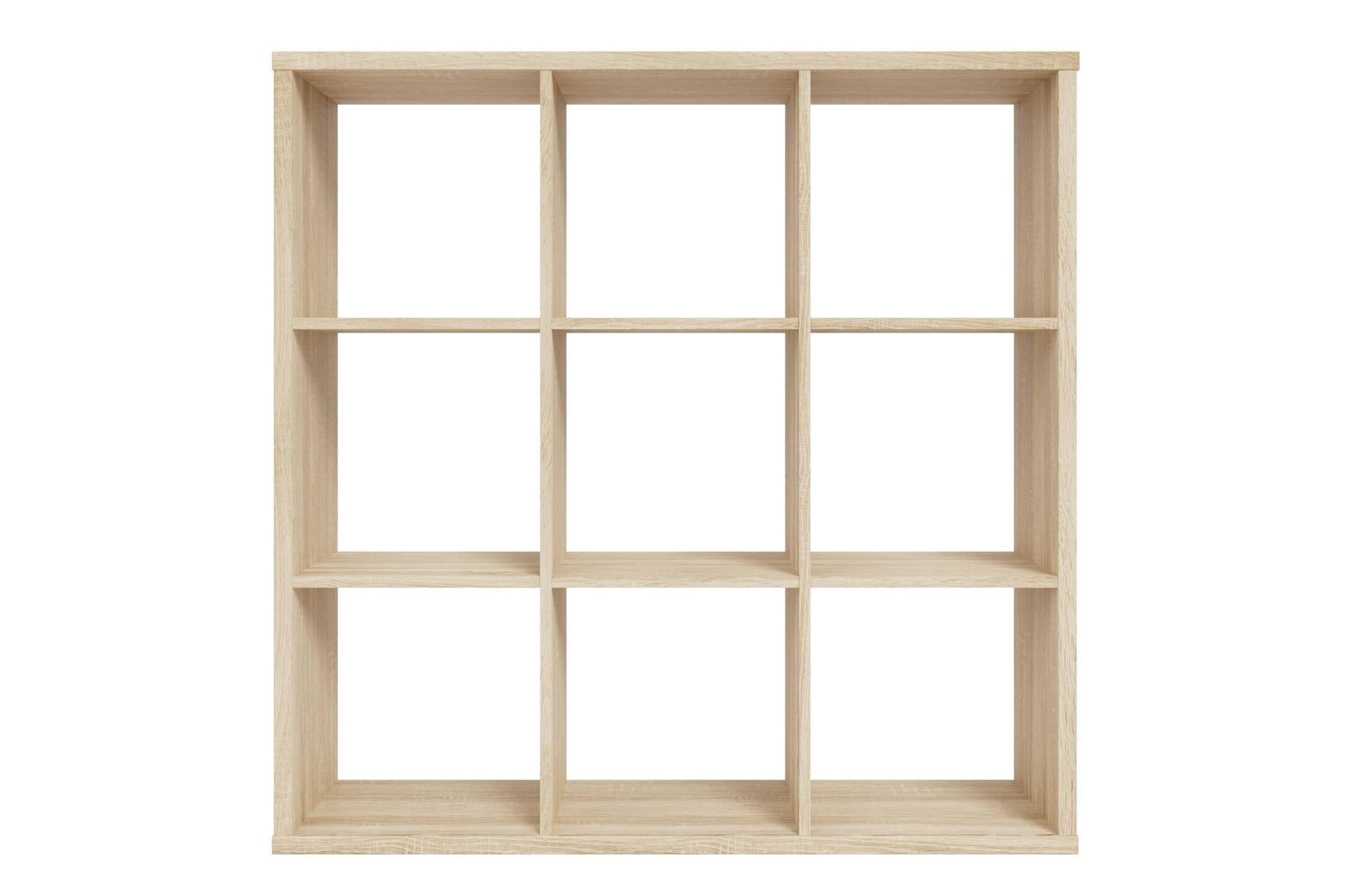 Mauro 3x3 Storage Unit In Sonoma Oak