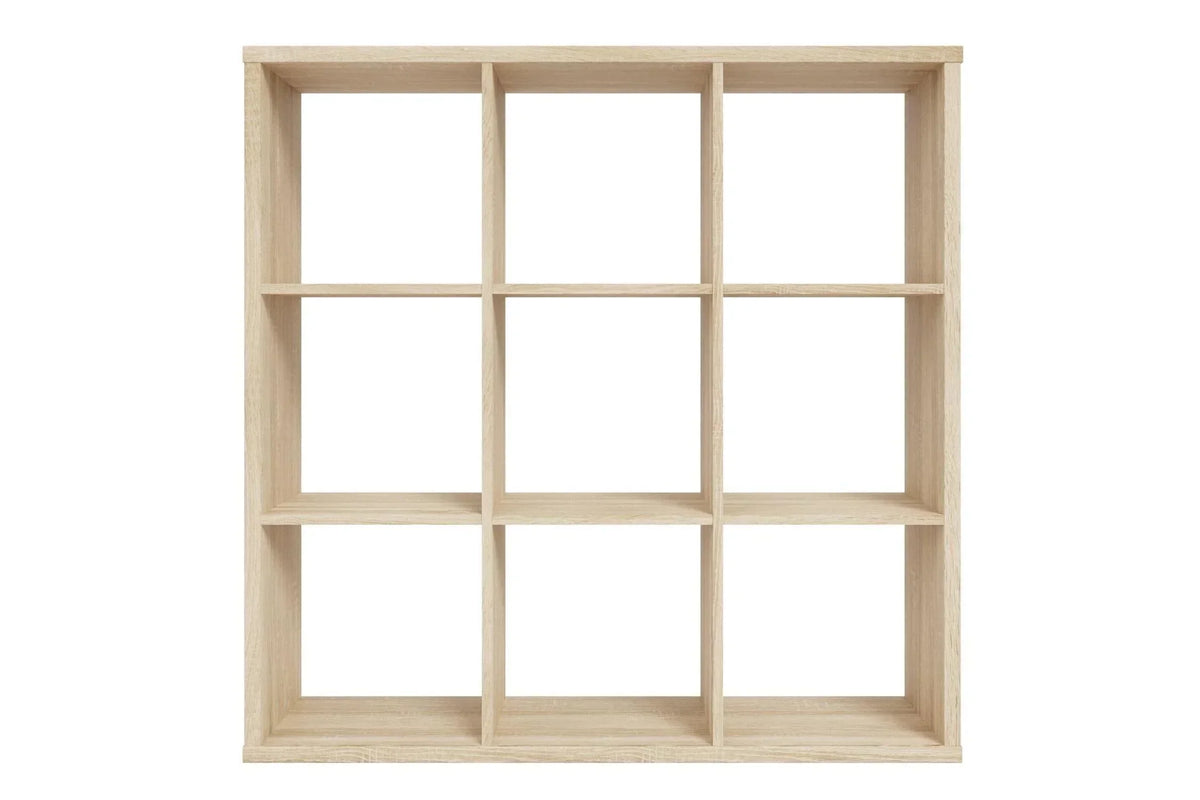 Mauro 3x3 Storage Unit In Sonoma Oak