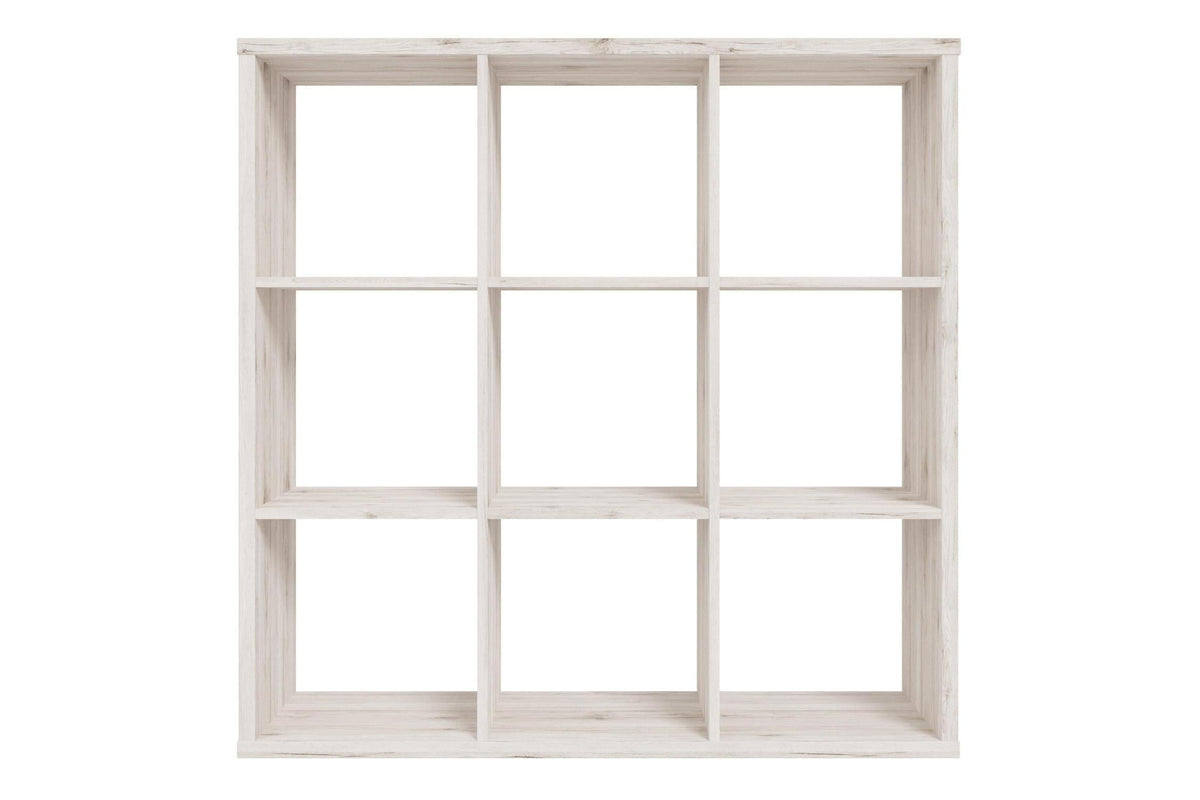 Mauro 3x3 Storage Unit In Sand Oak