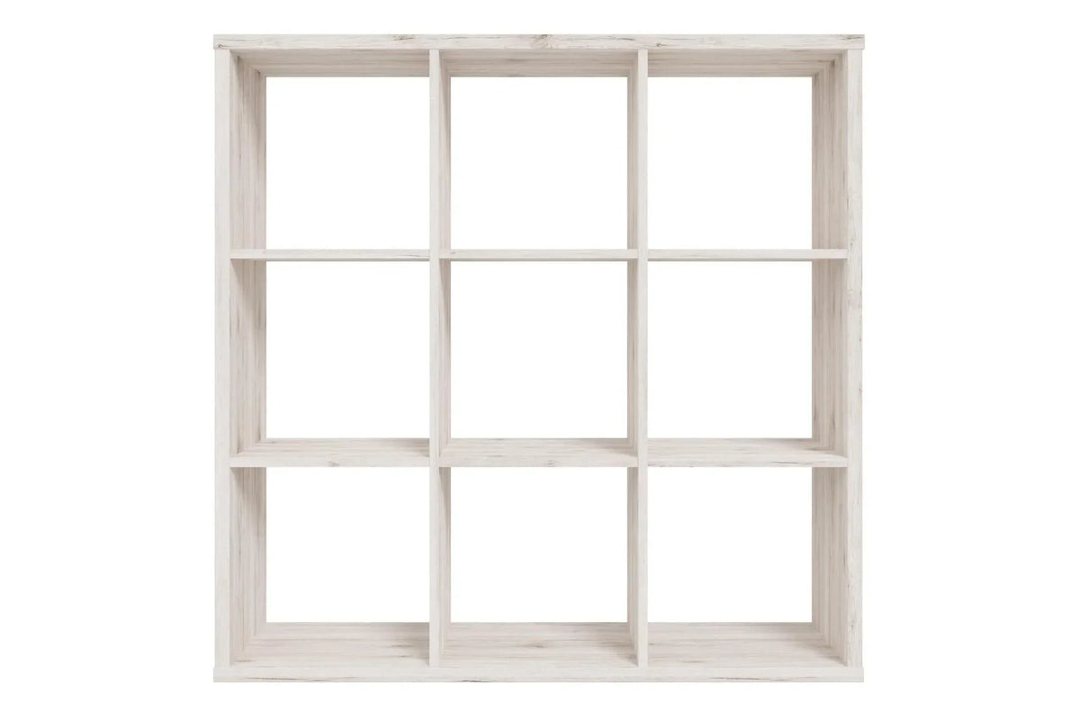 Mauro 3x3 Storage Unit In Sand Oak