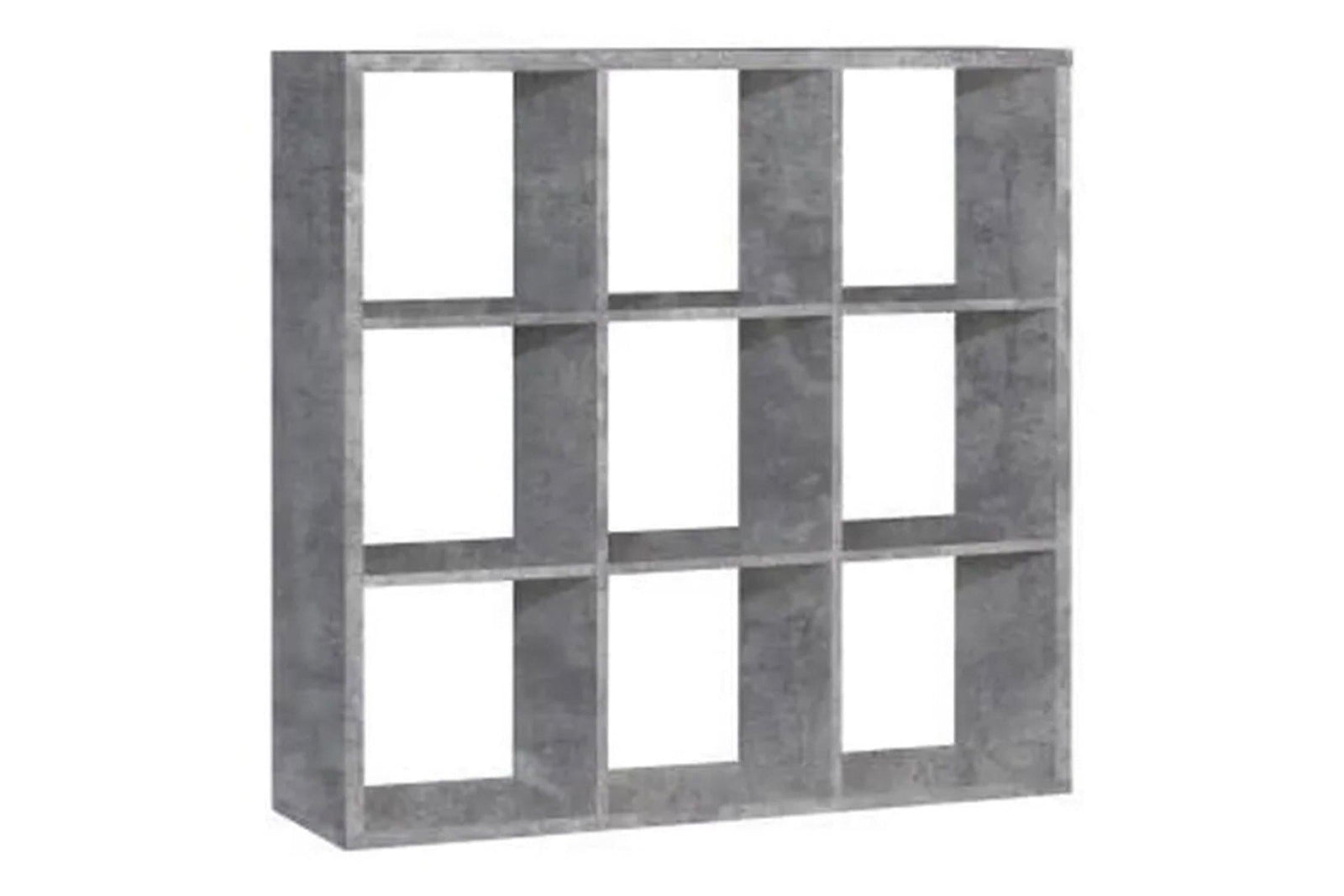 Mauro 3x3 Storage Unit In Concrete Grey