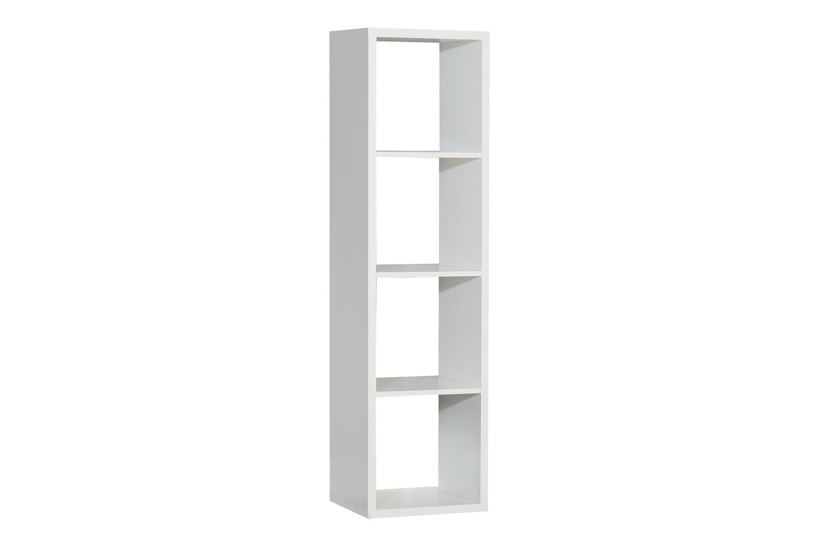 Mauro 3 Shelves Storage Unit In Matt White