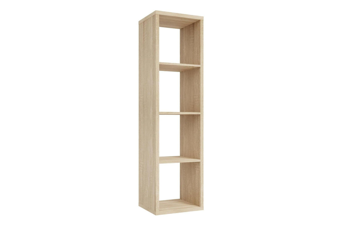 Mauro 3 Shelves Storage Unit In Sonoma Oak