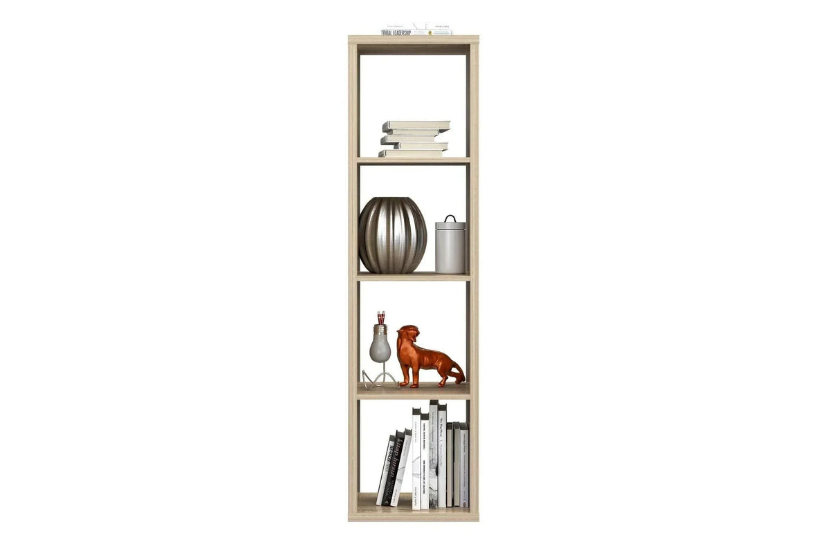 Mauro 3 Shelves Storage Unit In Sonoma Oak