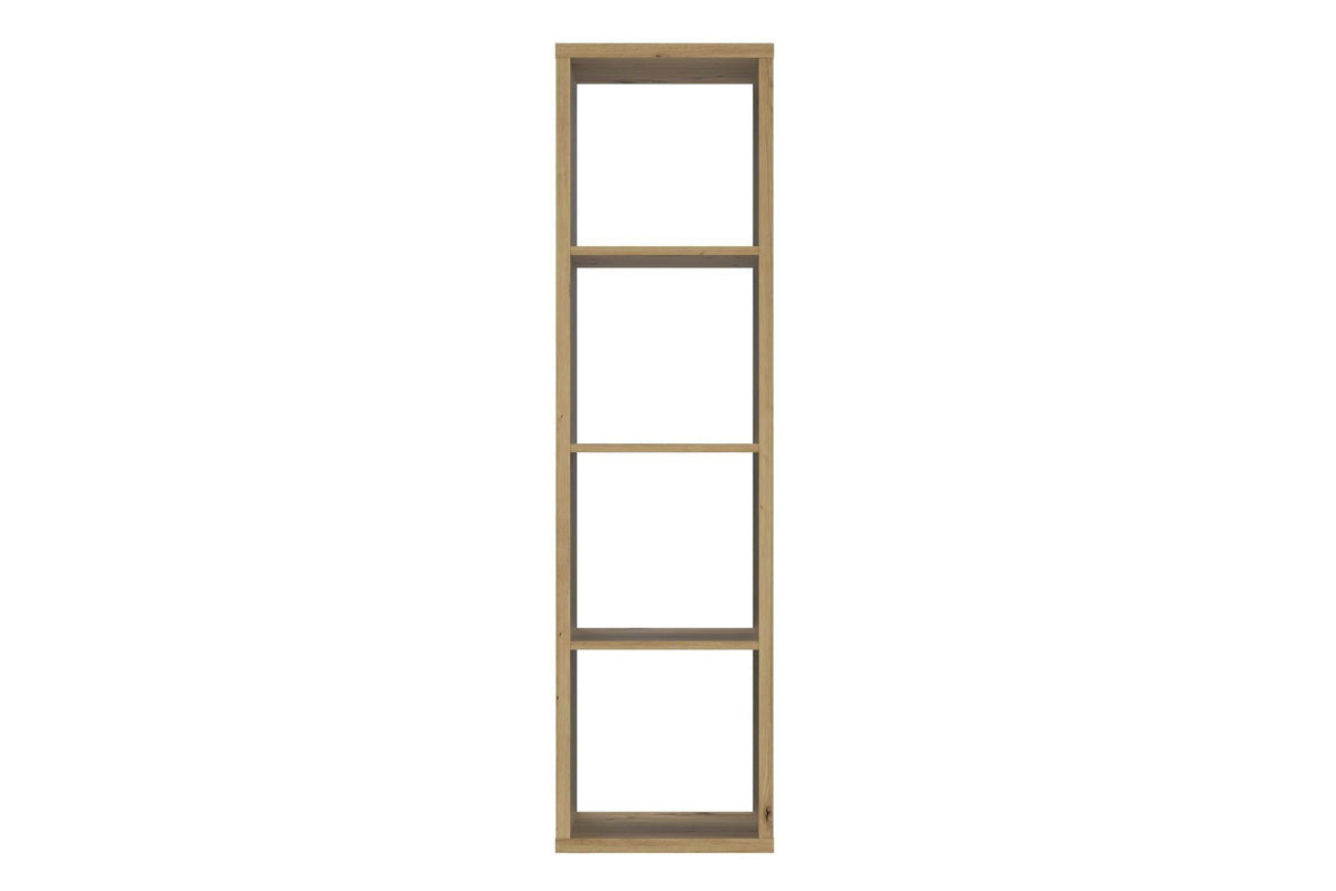 Mauro 3 Shelves Storage Unit In Artisan Oak