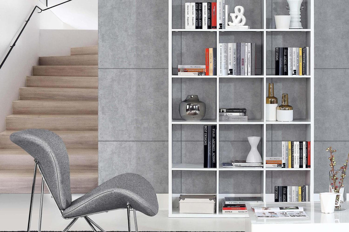 Mauro 3x5 Storage Unit In Matt White