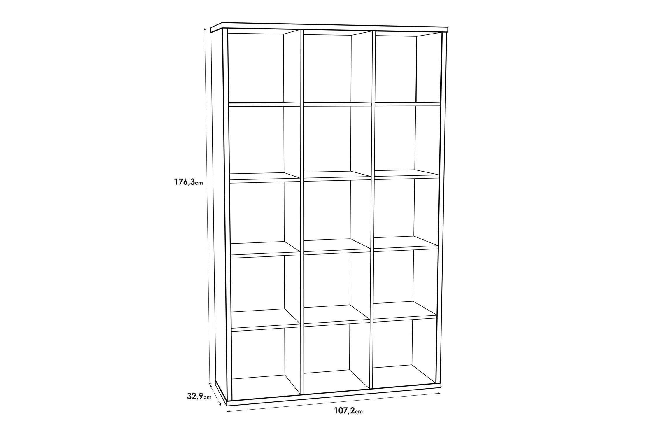 Mauro 3x5 Storage Unit In Sonoma Oak