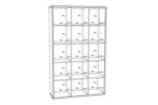 Mauro 3x5 Storage Unit In Sonoma Oak