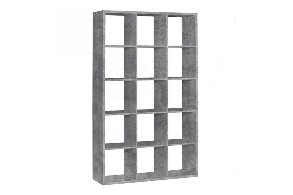 Mauro 3x5 Storage Unit In Concrete Grey