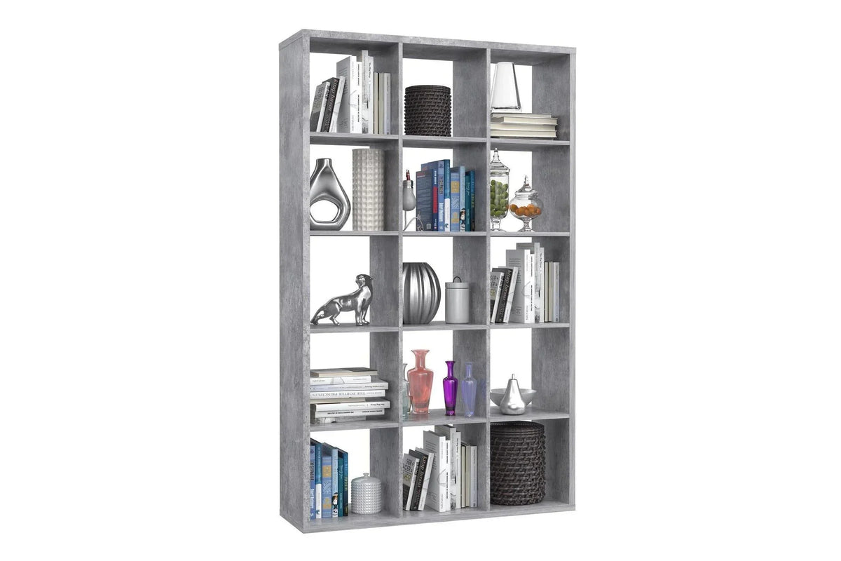 Mauro 3x5 Storage Unit In Concrete Grey
